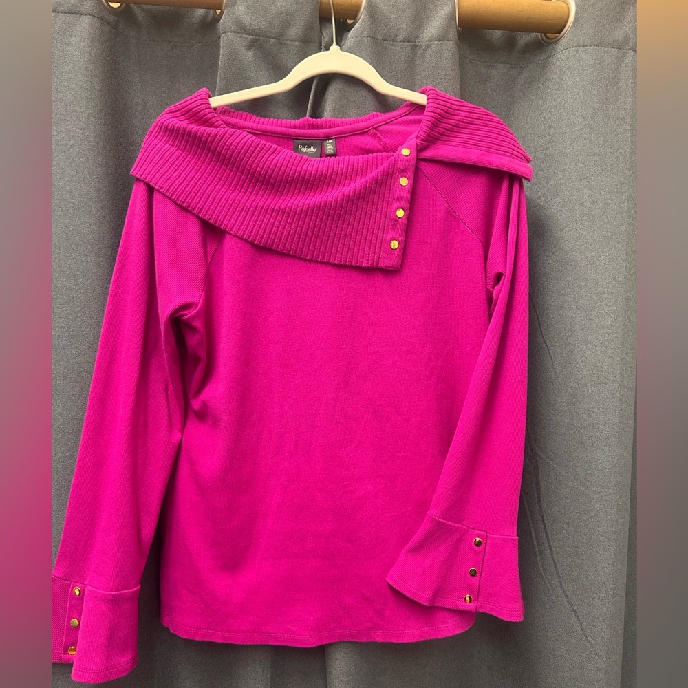 Rafaella pink sweater